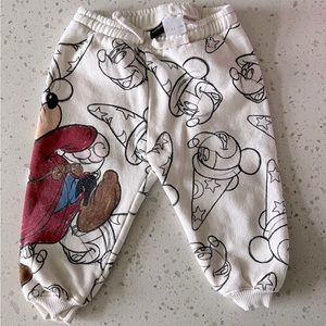 ZARA x Disney Sweatpants (size 2-3)